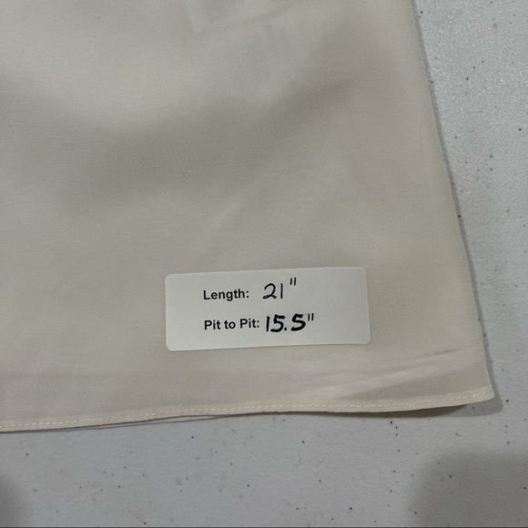 ❤️ LILLY PULITZER 100% Silk Sleeveless Tank Top L15 - Picture 6 of 6